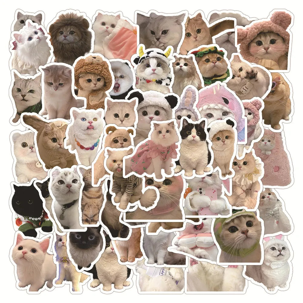 Sophron™ Stickers: Cute Cats - Sophron Studios