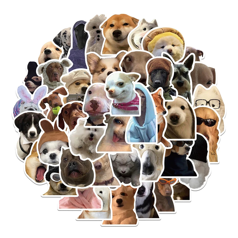 Sophron™ Stickers: Cute  Dogs - Sophron Studios