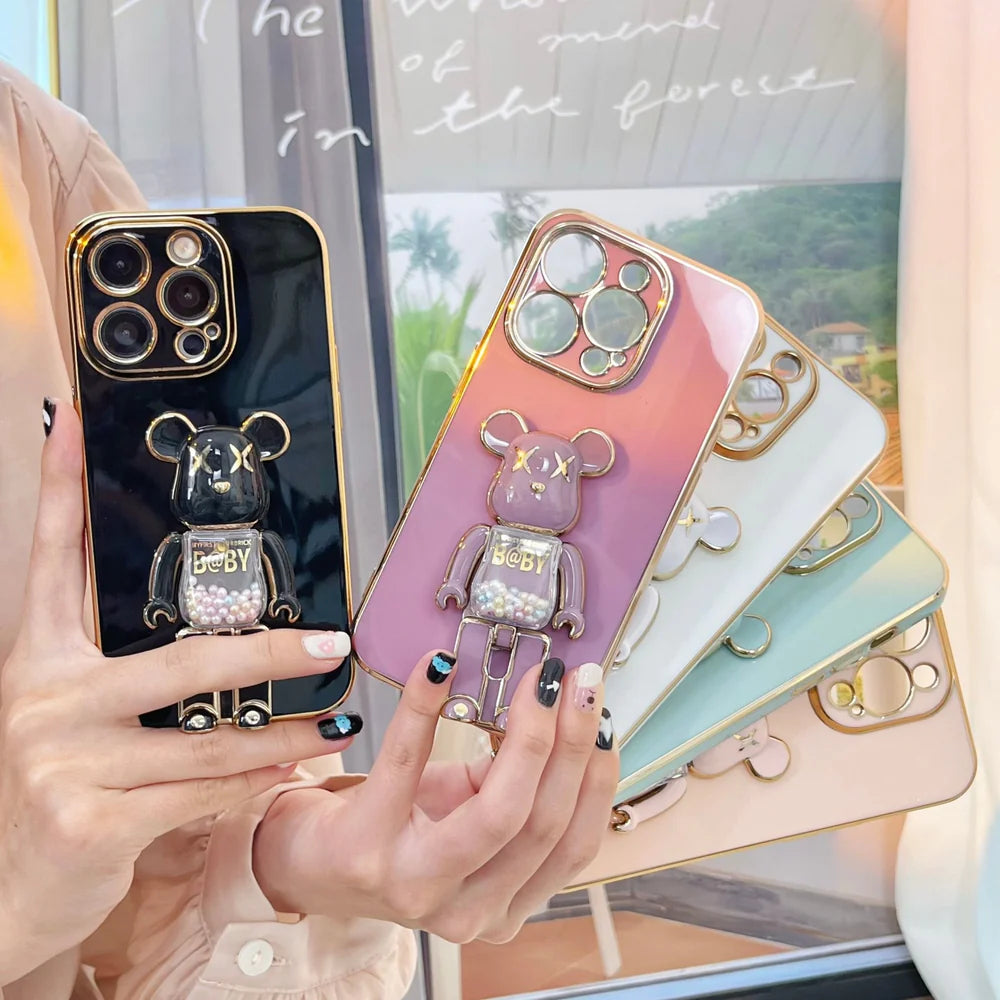 Sophron™ Case: Glam Bear Case