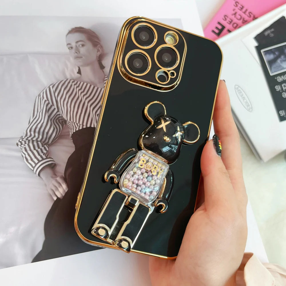 Sophron™ Case: Glam Bear Case