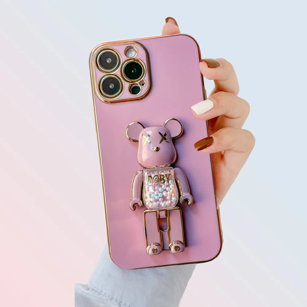 Sophron™ Case: Glam Bear Case